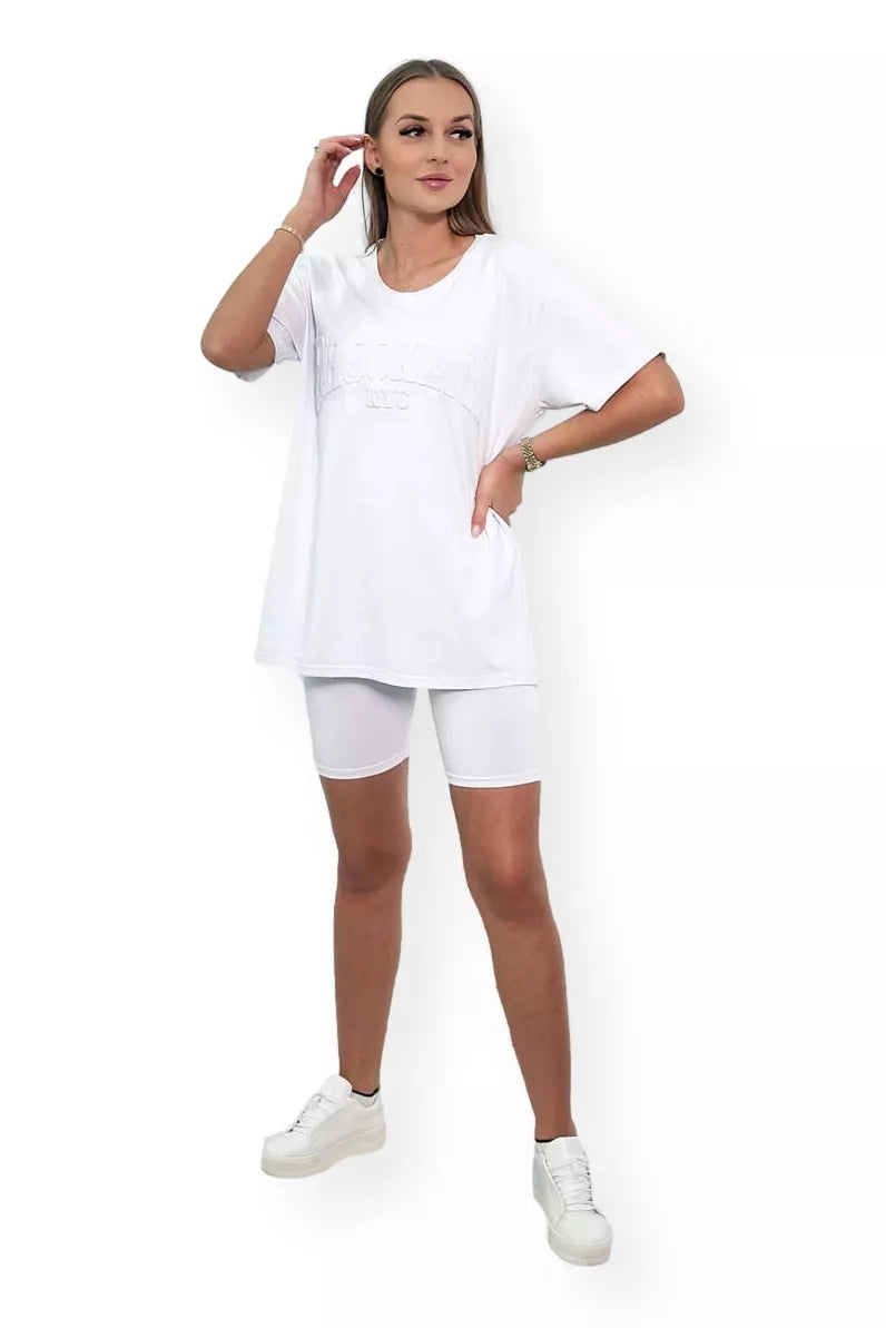 Women's white suit Korina