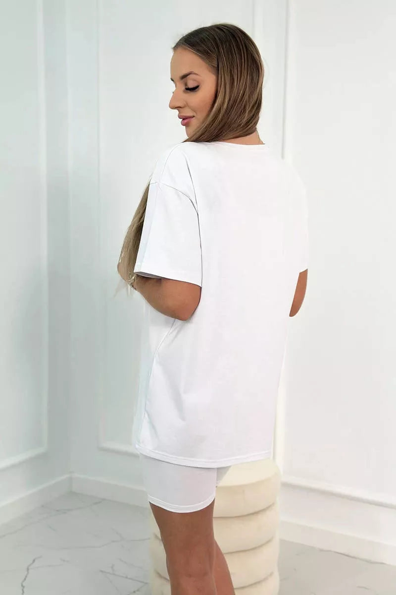 Women's white suit Korina