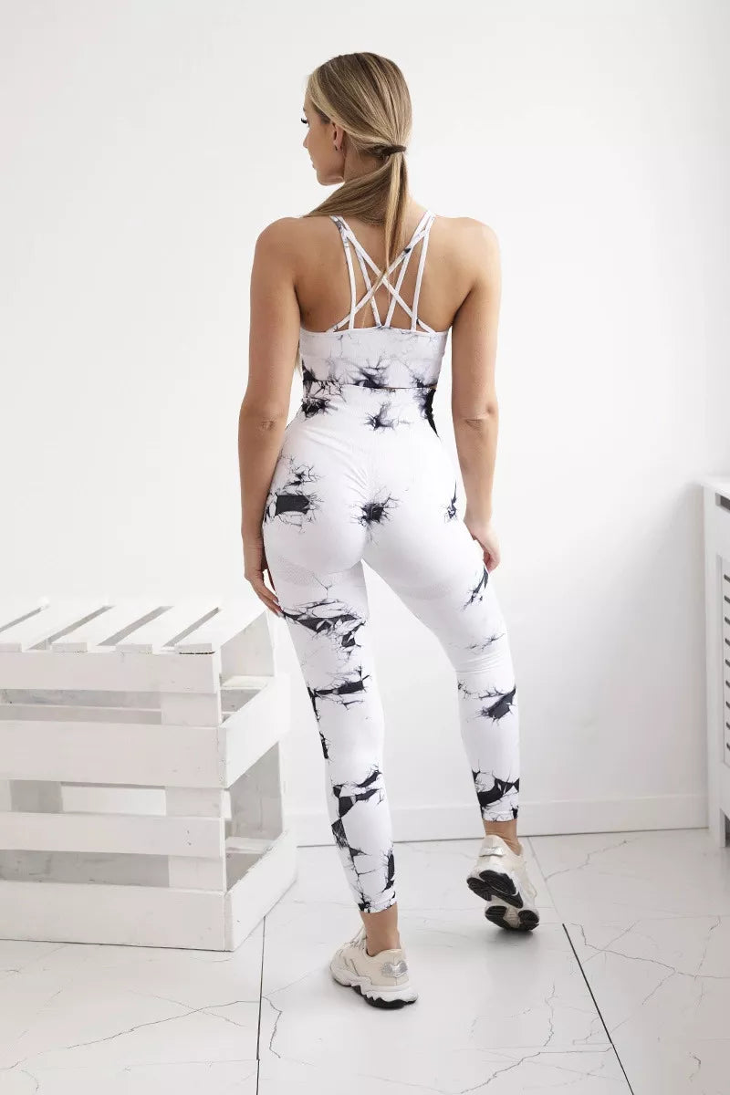 Women's white Push Up set.