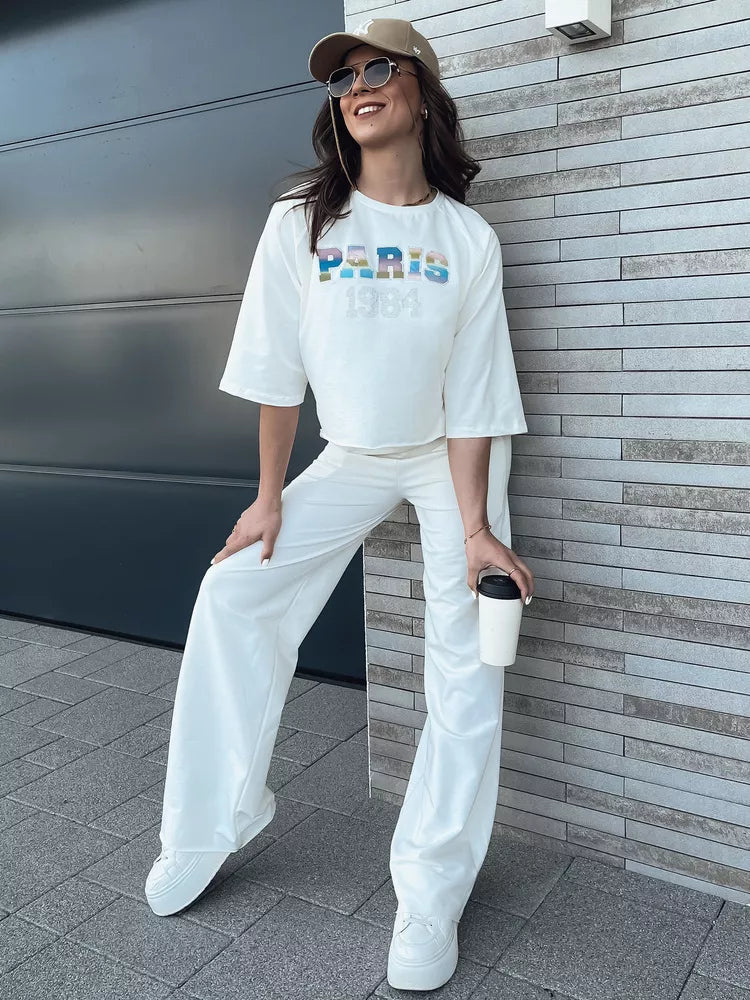 Women's white Rosin set.