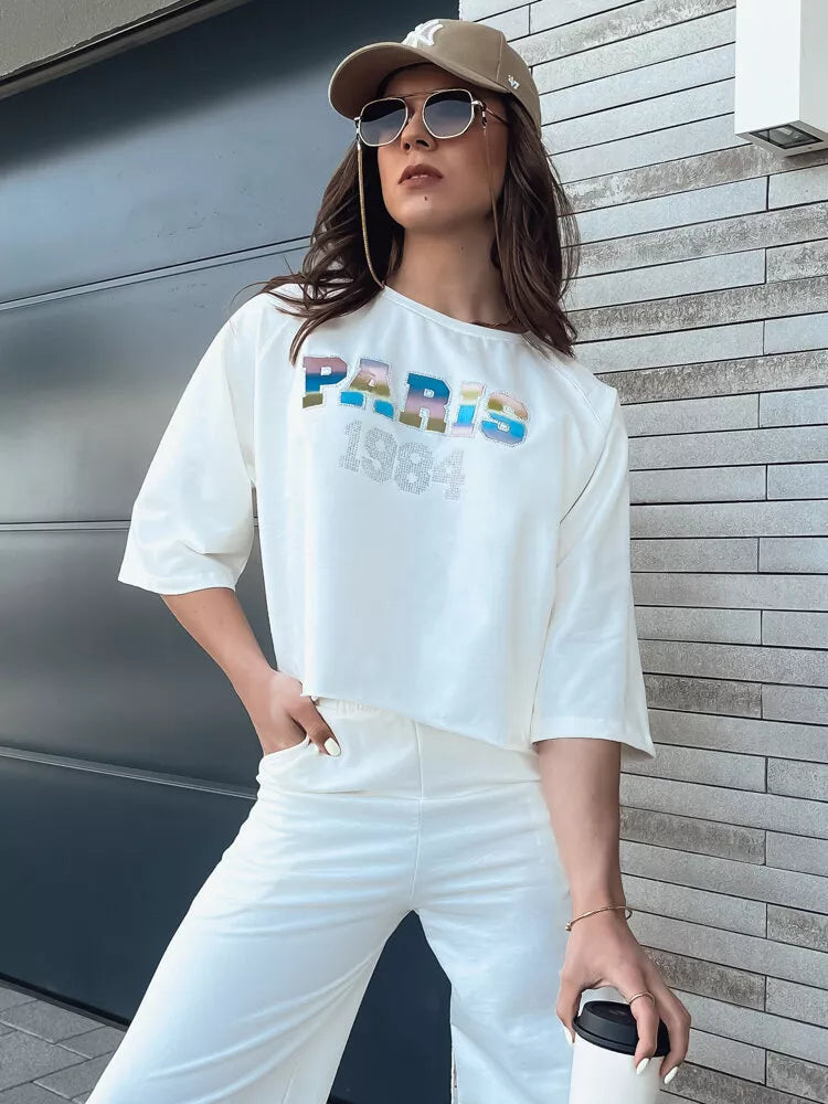 Women's white Rosin set.