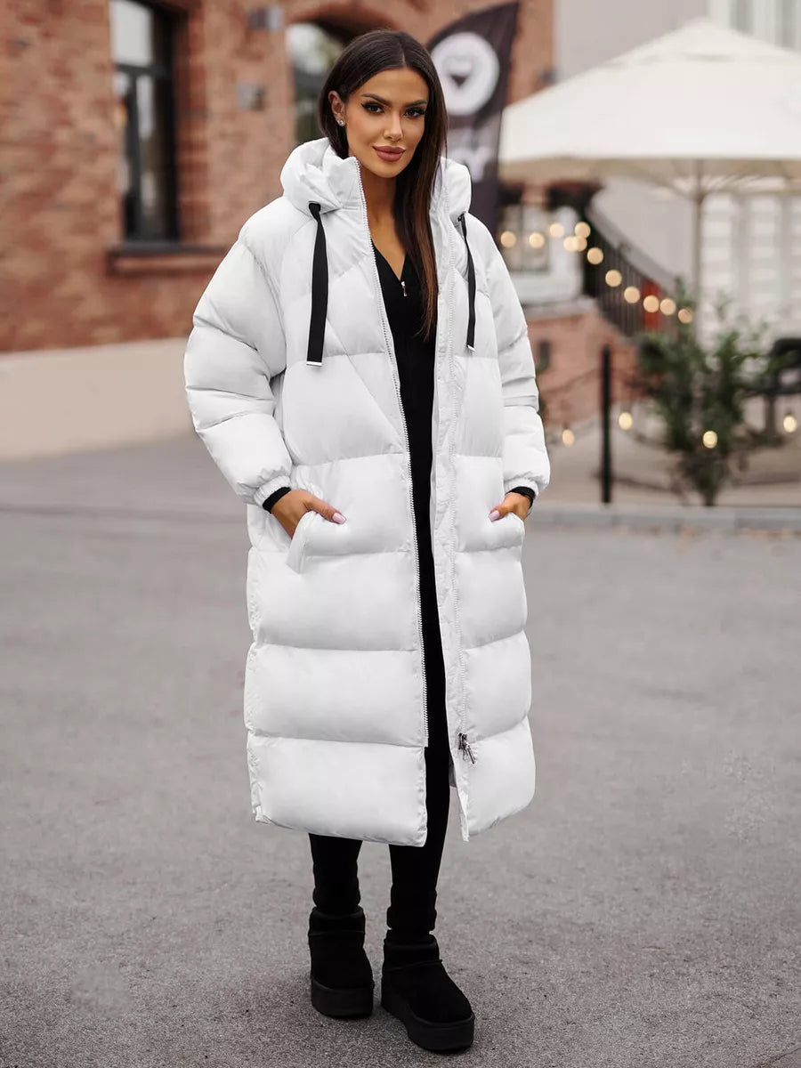 Women's white coat Izabel