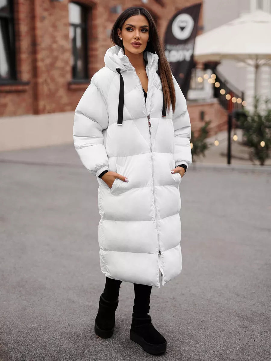 Women's white coat Izabel