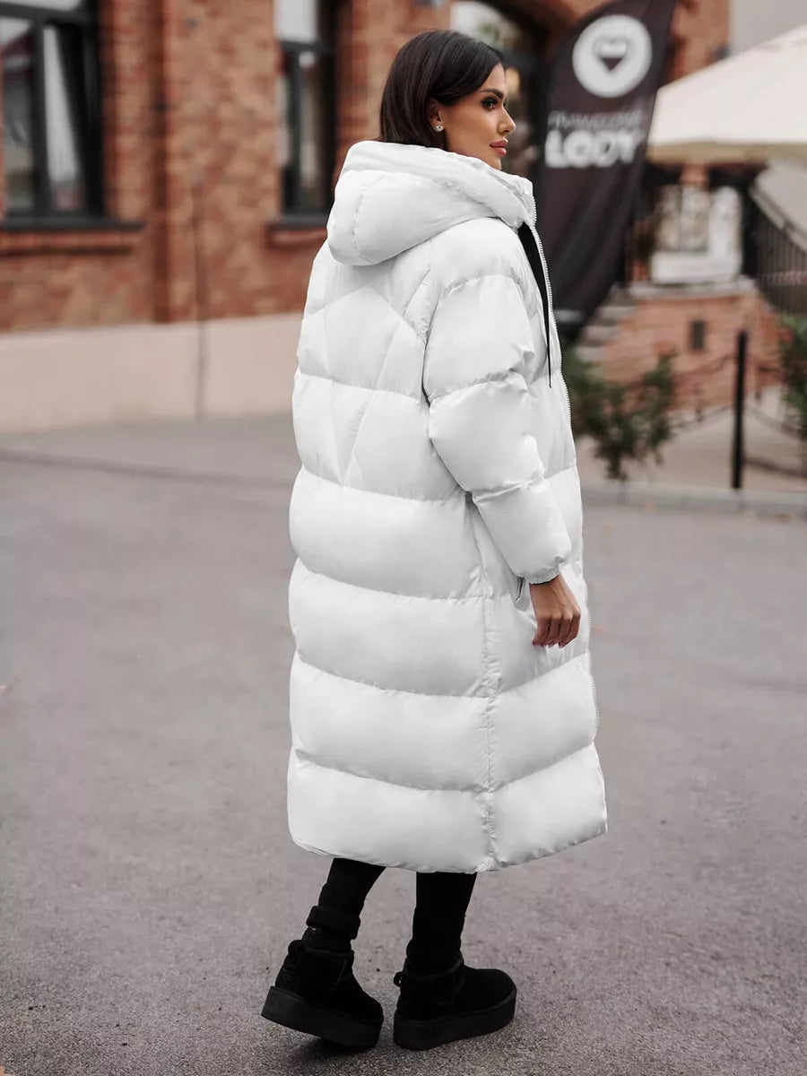 Women's white coat Izabel