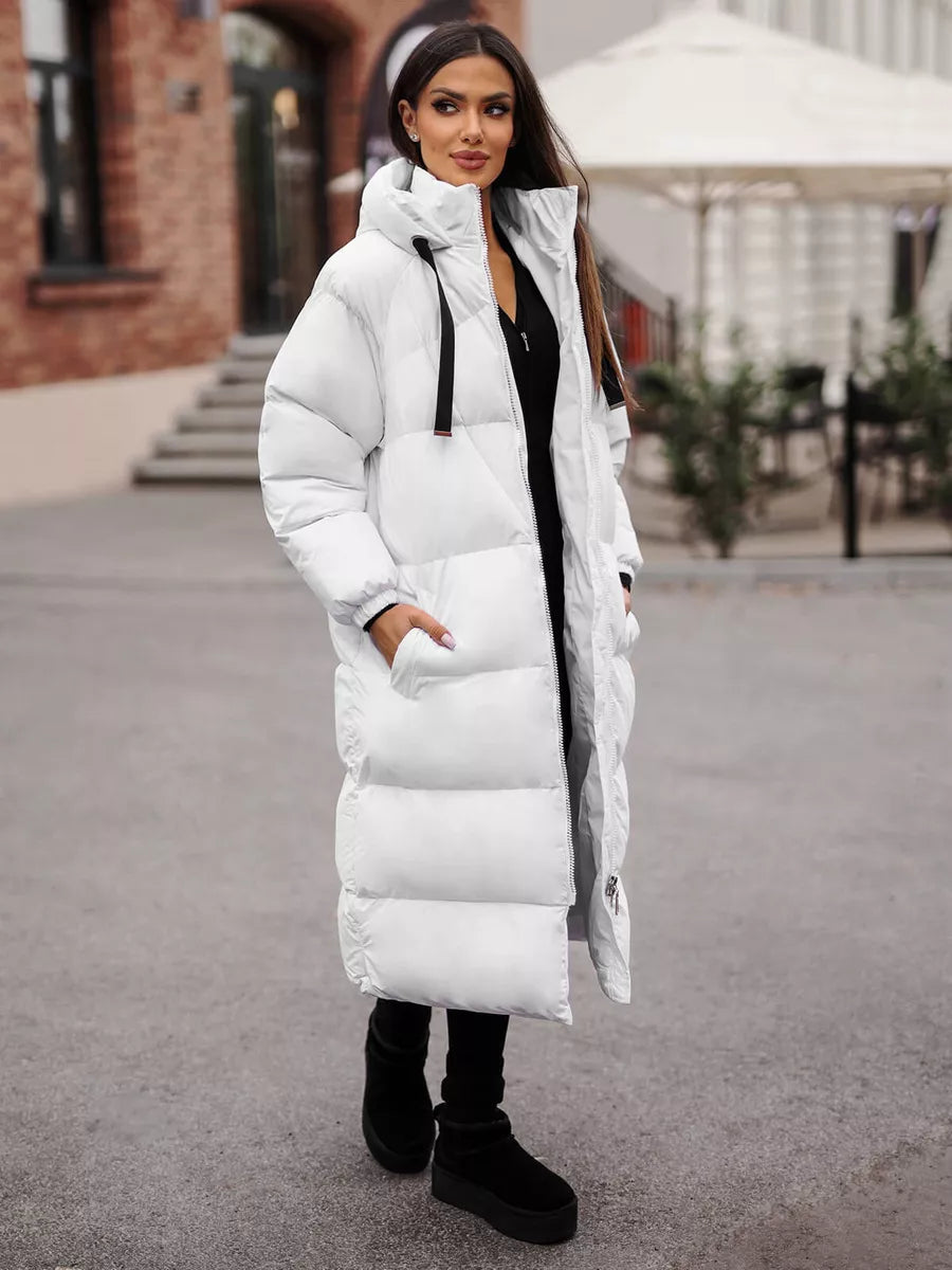 Women's white coat Izabel