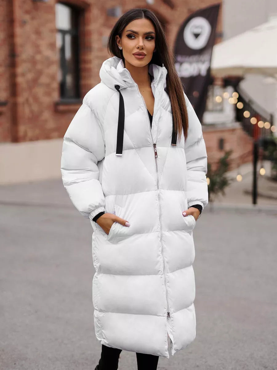 Women's white coat Izabel