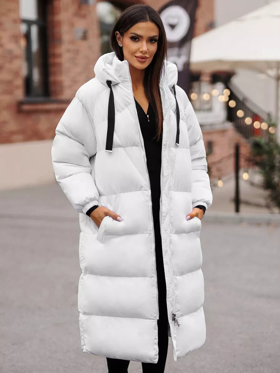 Women's white coat Izabel