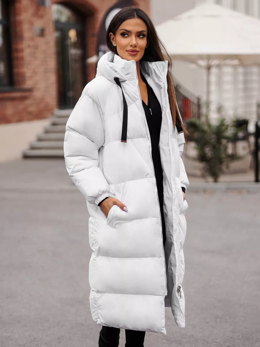 Women's white coat Izabel