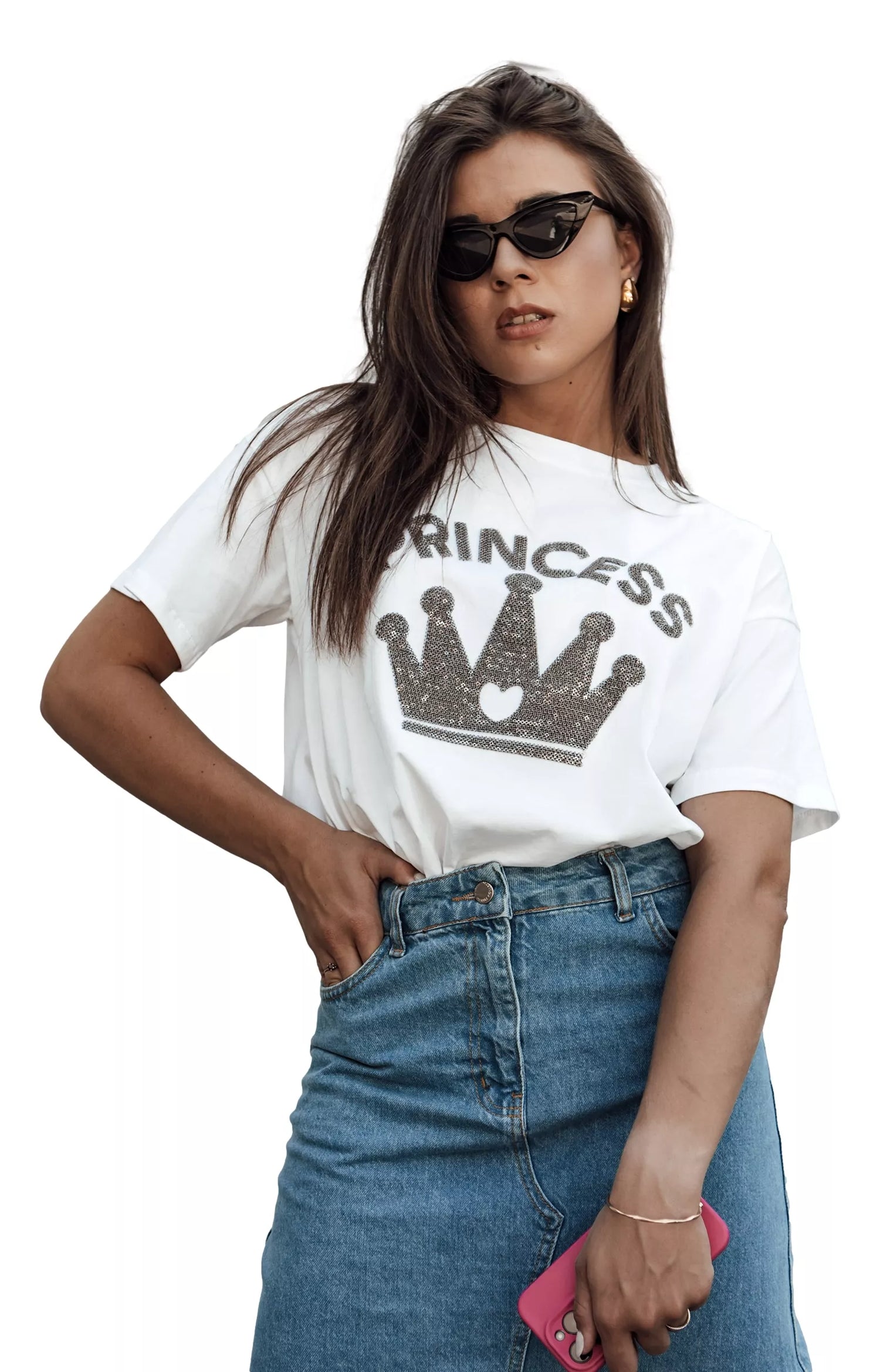 Women's white Princess T-shirt