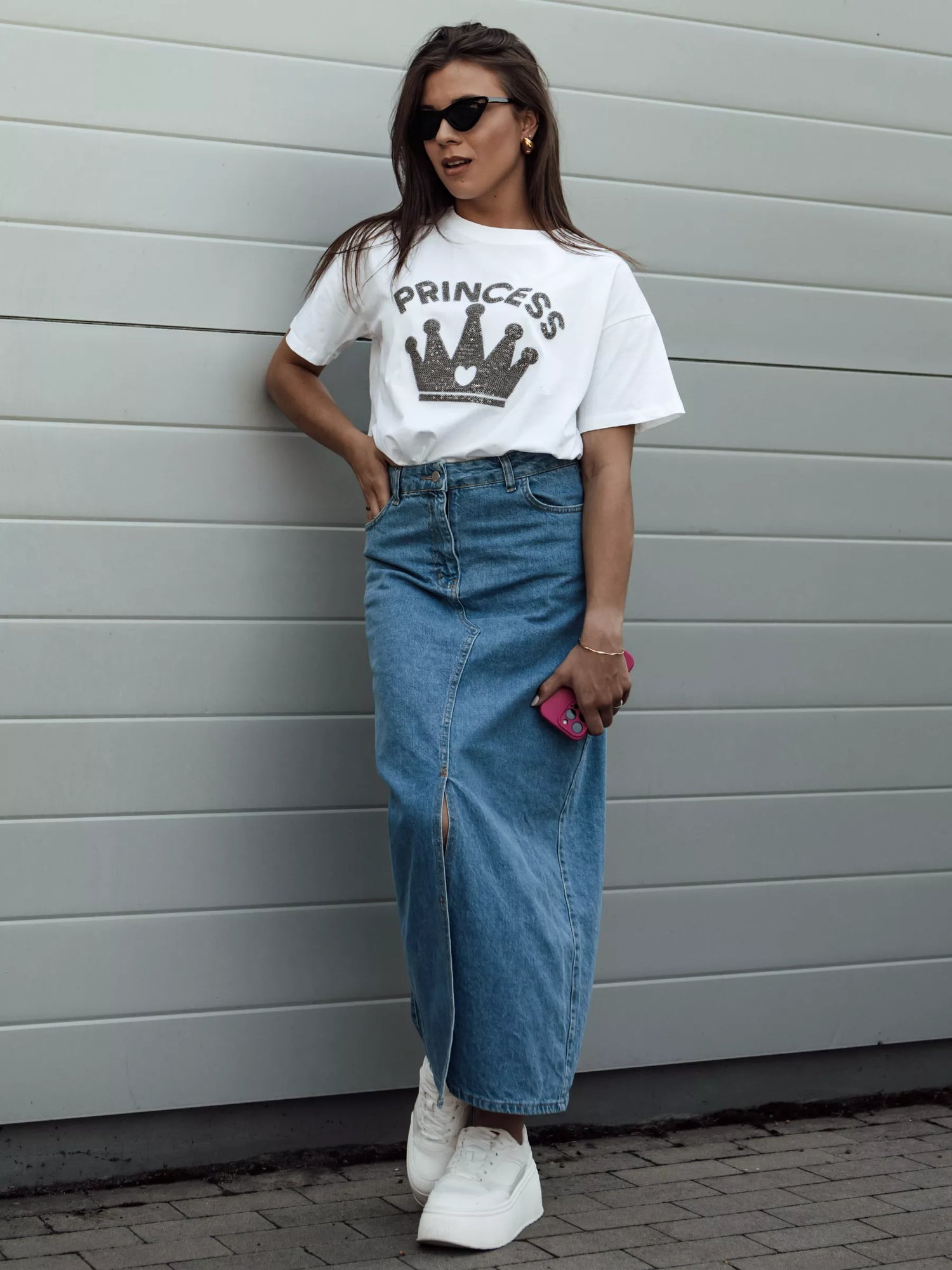 Women's white Princess T-shirt