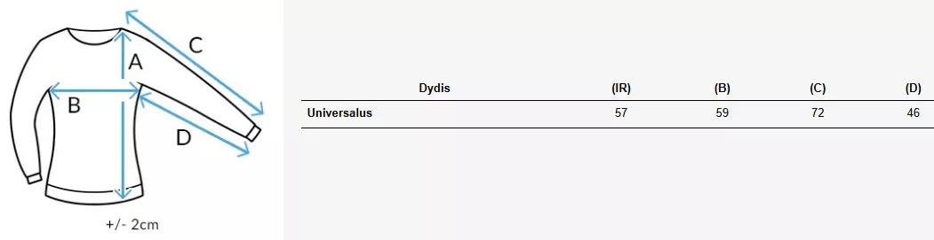 Striped women's white sweater Brezzi