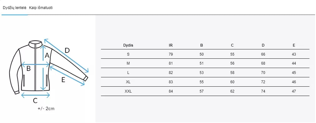 Women's beige jacket Spare