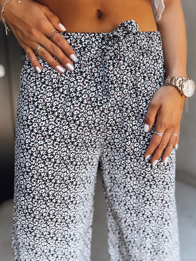 Women's black Step pants