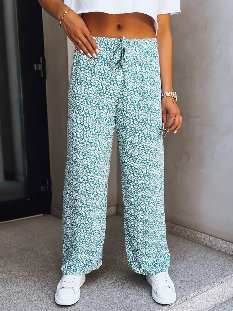Women's green Step pants