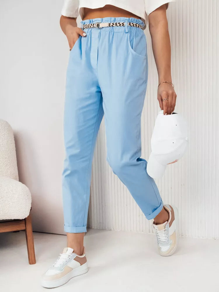 Women's trousers in blue Erli