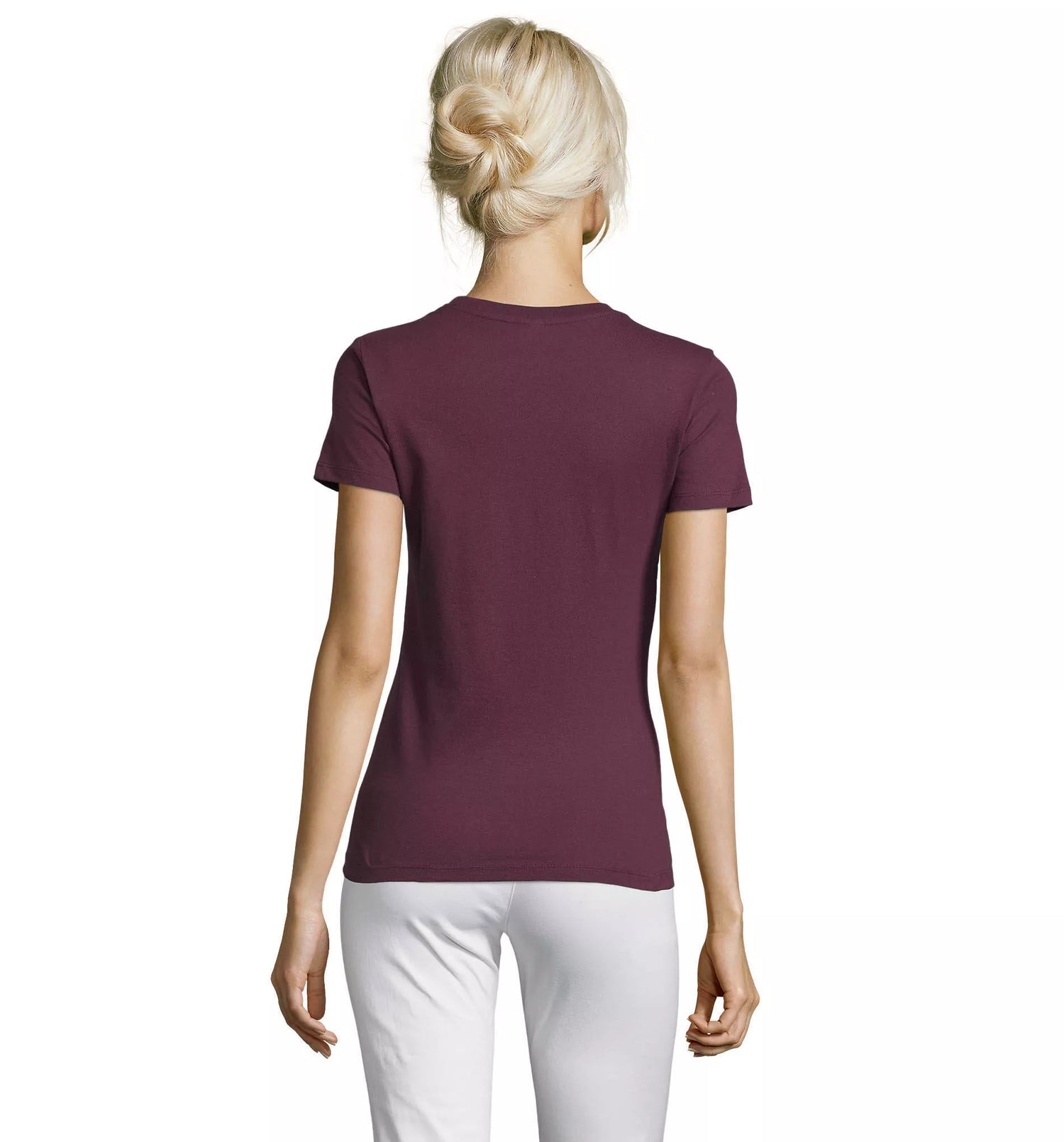 Women's burgundy T-shirt Regent Women