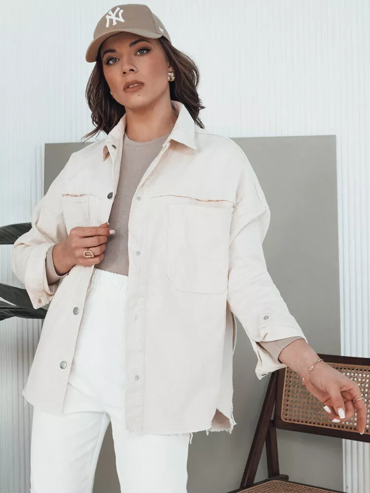 Women's brown denim jacket Damira