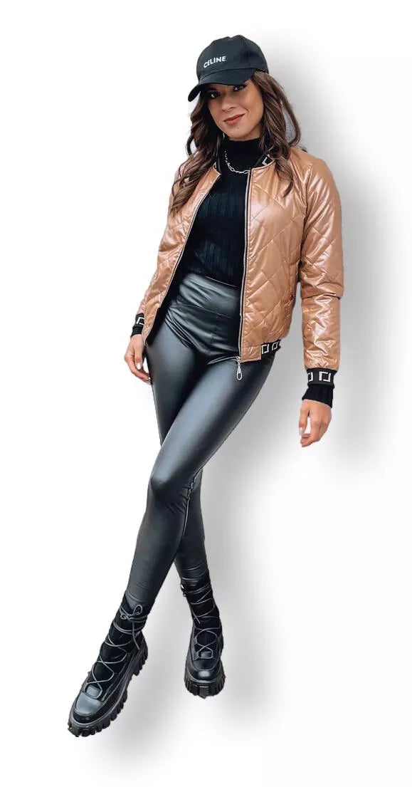 Women's brown jacket Basik