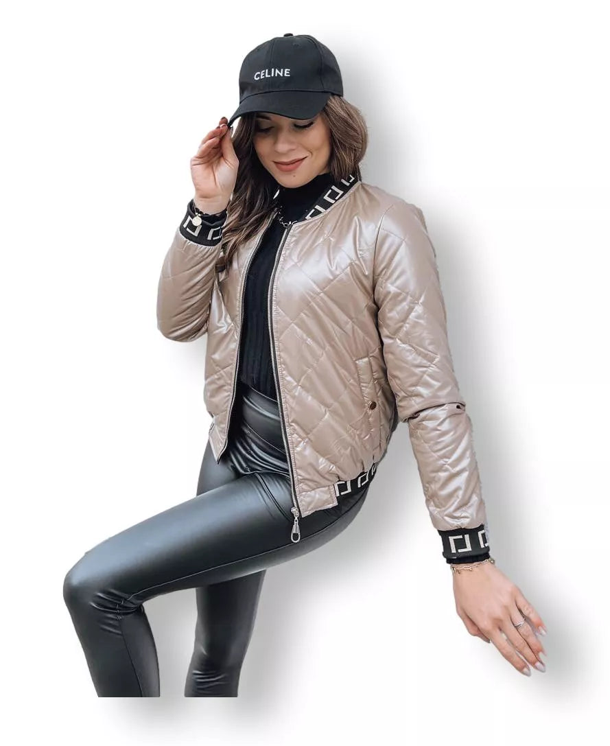 Women's brown jacket Basik