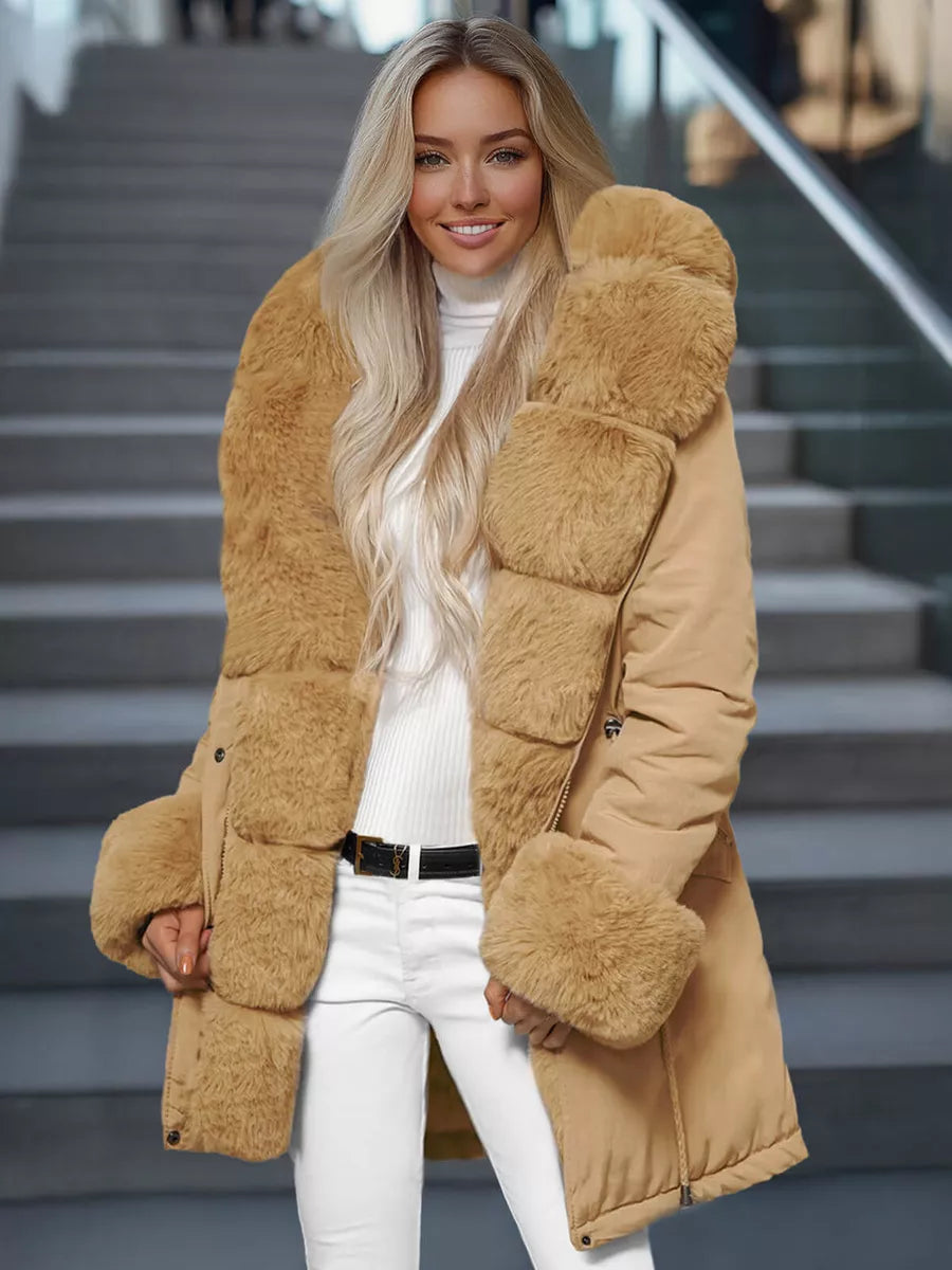 Women's brown jacket Gibon