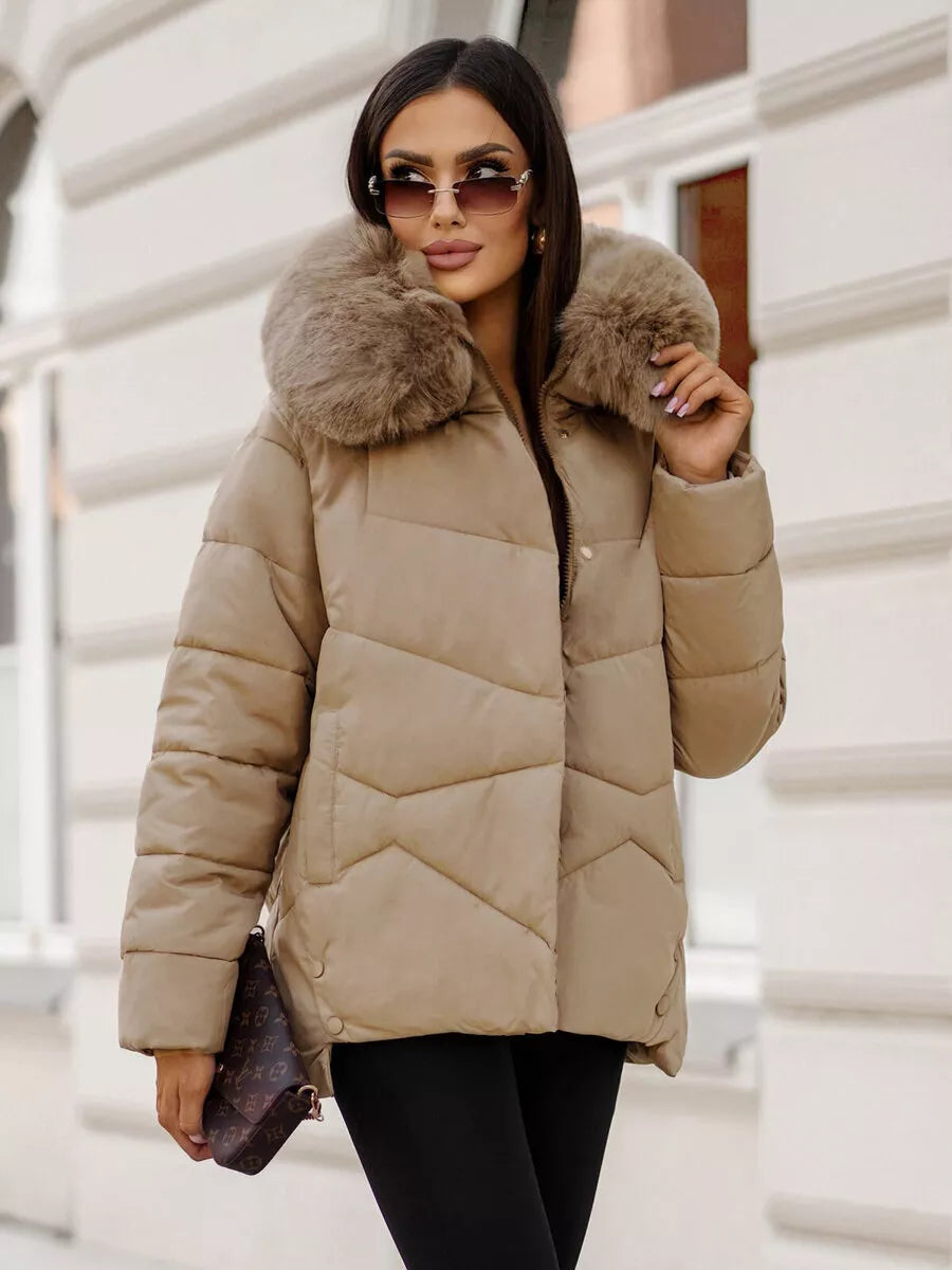 Brown women's jacket Marind