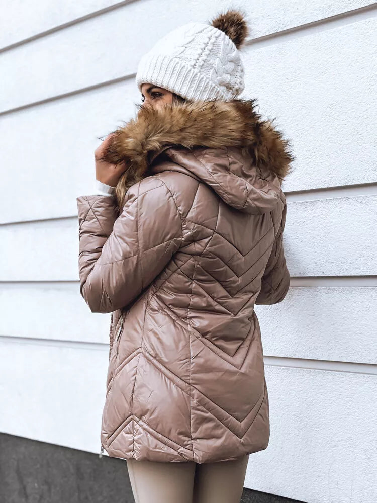 Women's brown jacket Sima