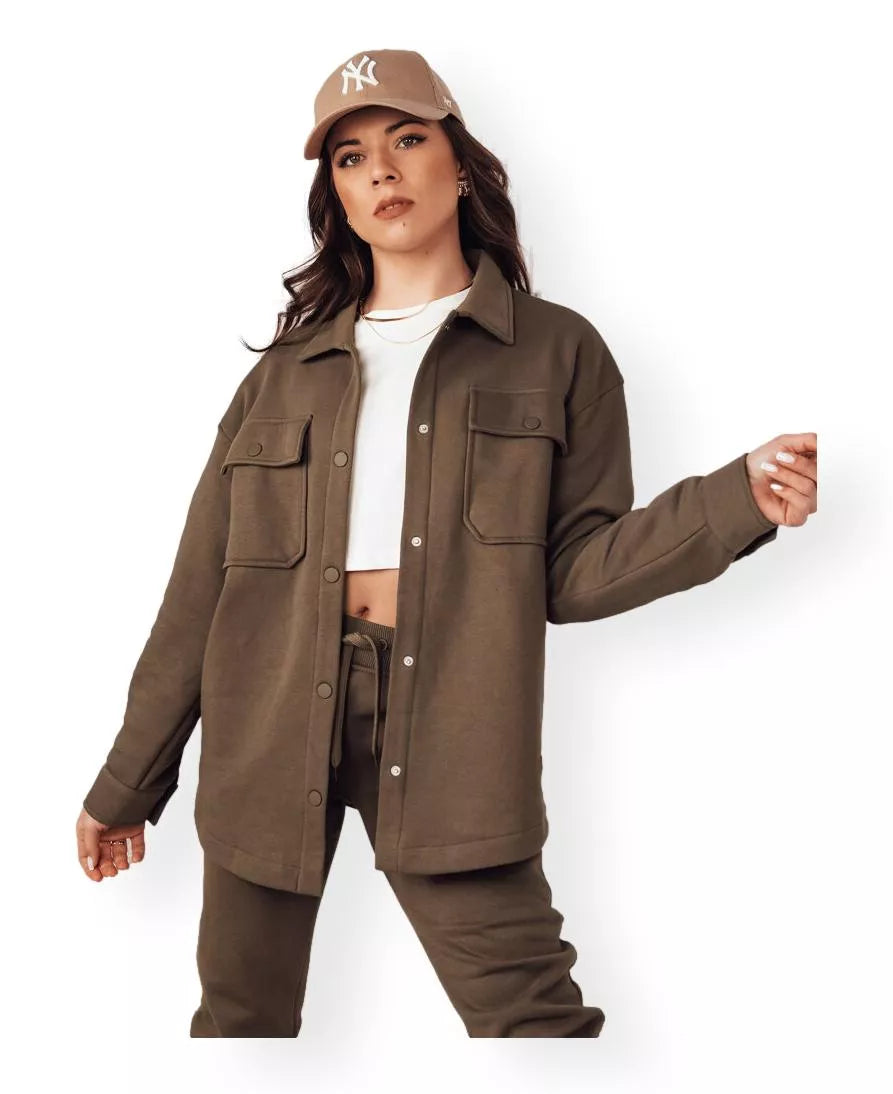 Women's brown jacket Vilan