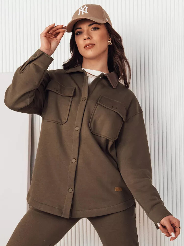 Women's brown jacket Vilan