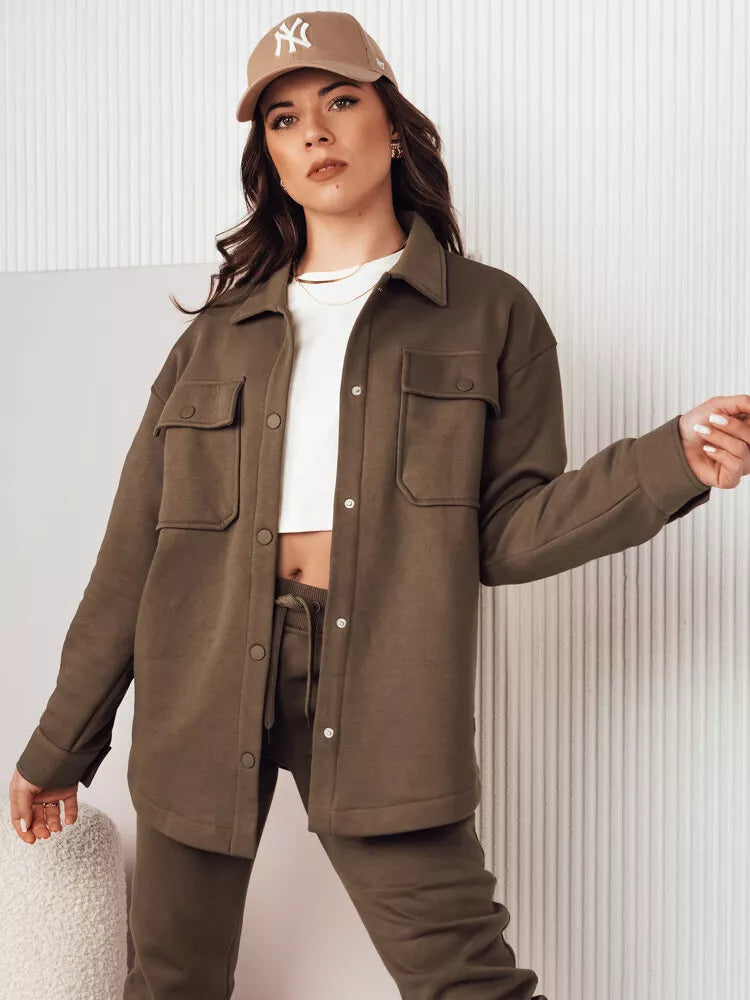 Women's brown jacket Vilan