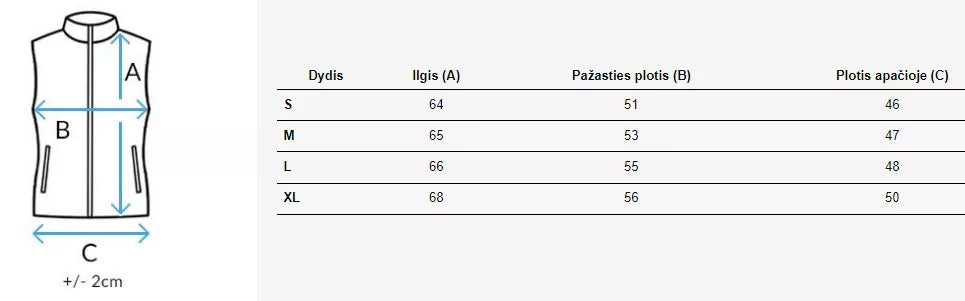 Women's brown vest Oli