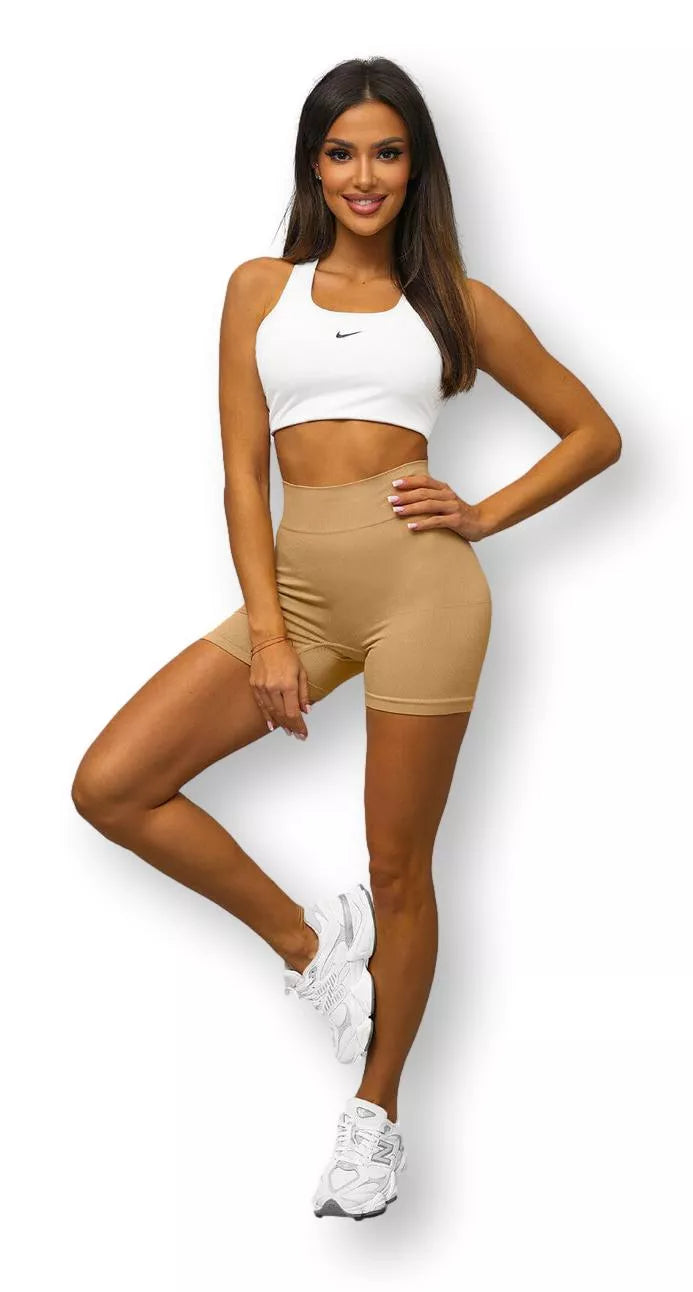 Women's brown biker shorts Odom