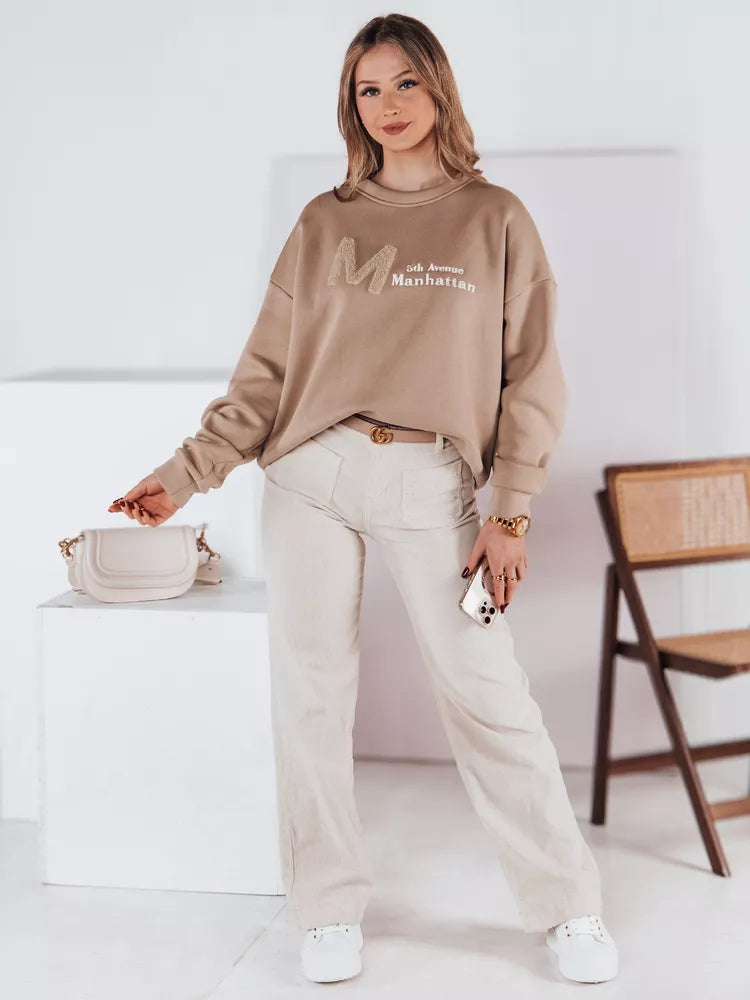 Women's brown sweater Aven