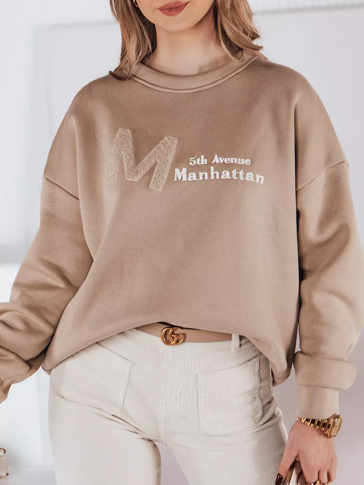 Women's brown sweater Aven