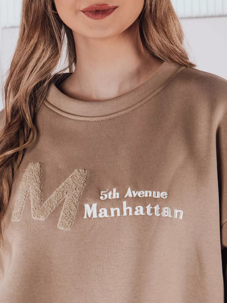 Women's brown sweater Aven