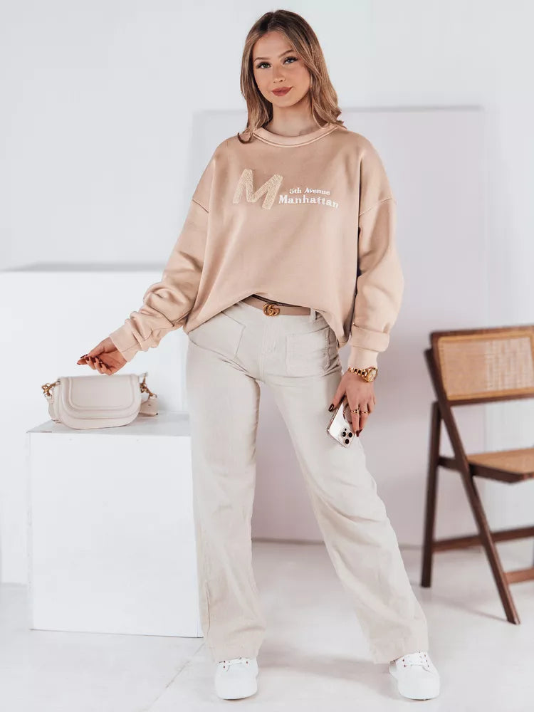 Women's brown sweater Aven