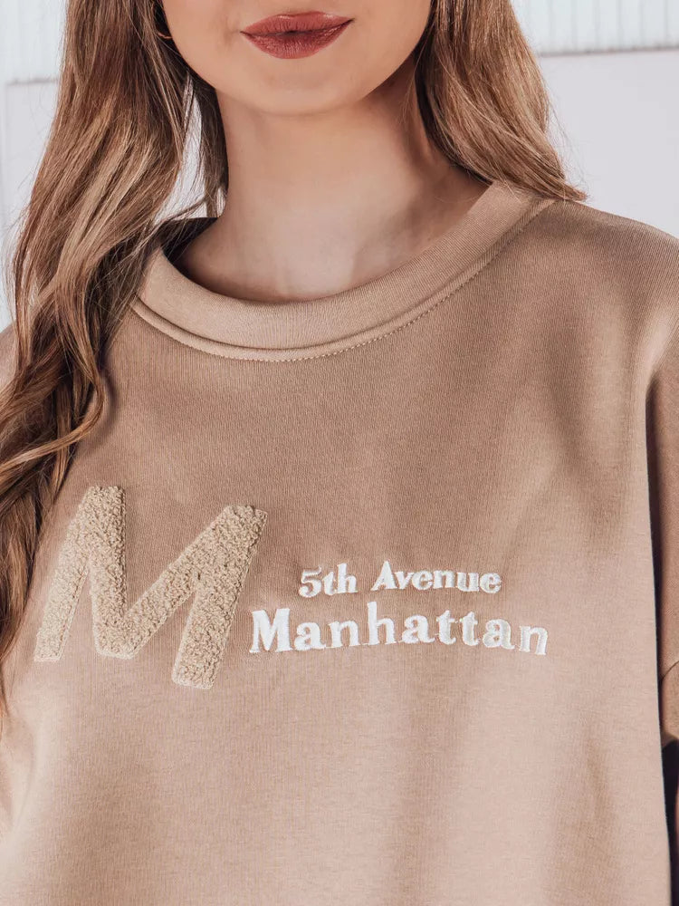 Women's brown sweater Aven