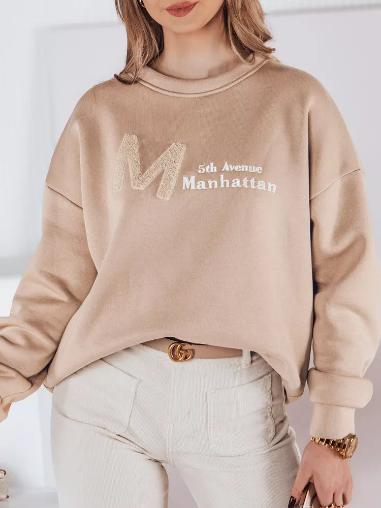 Women's brown sweater Aven