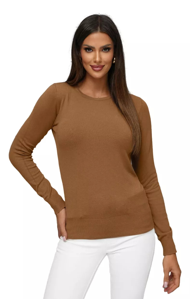 Women's brown sweater Stel