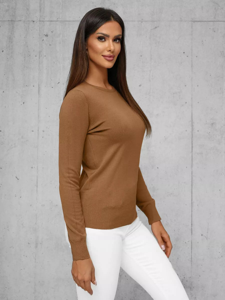 Women's brown sweater Stel