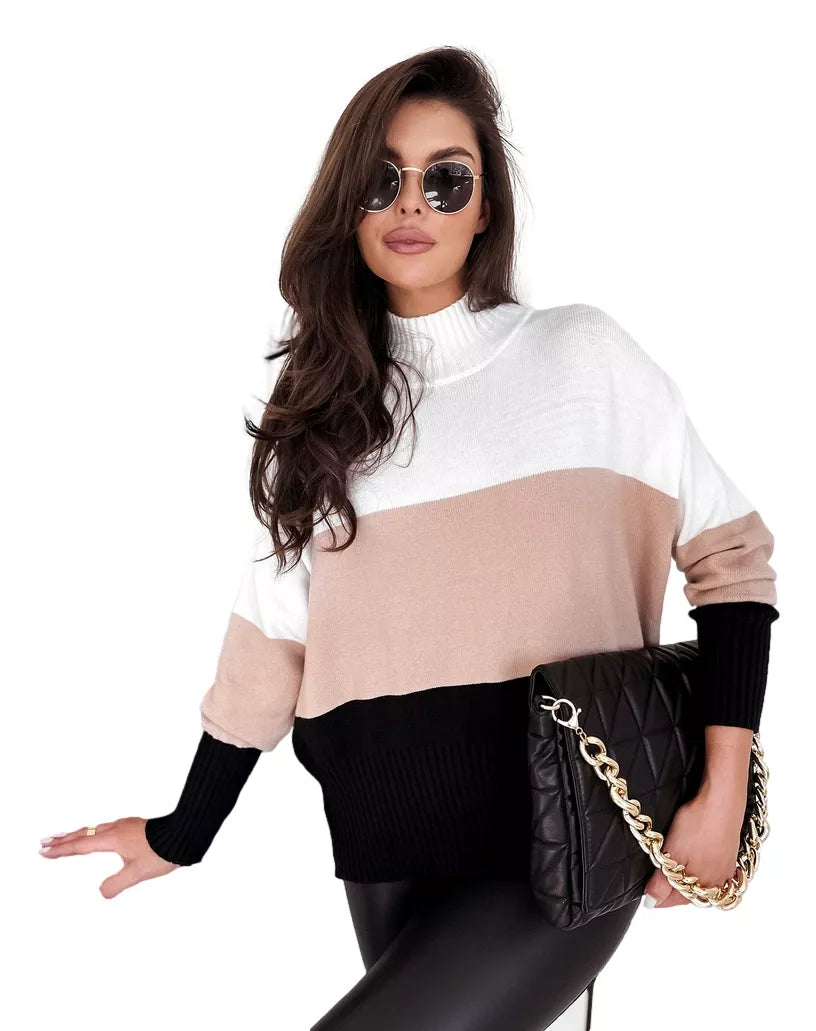 Women's brown sweater Serin