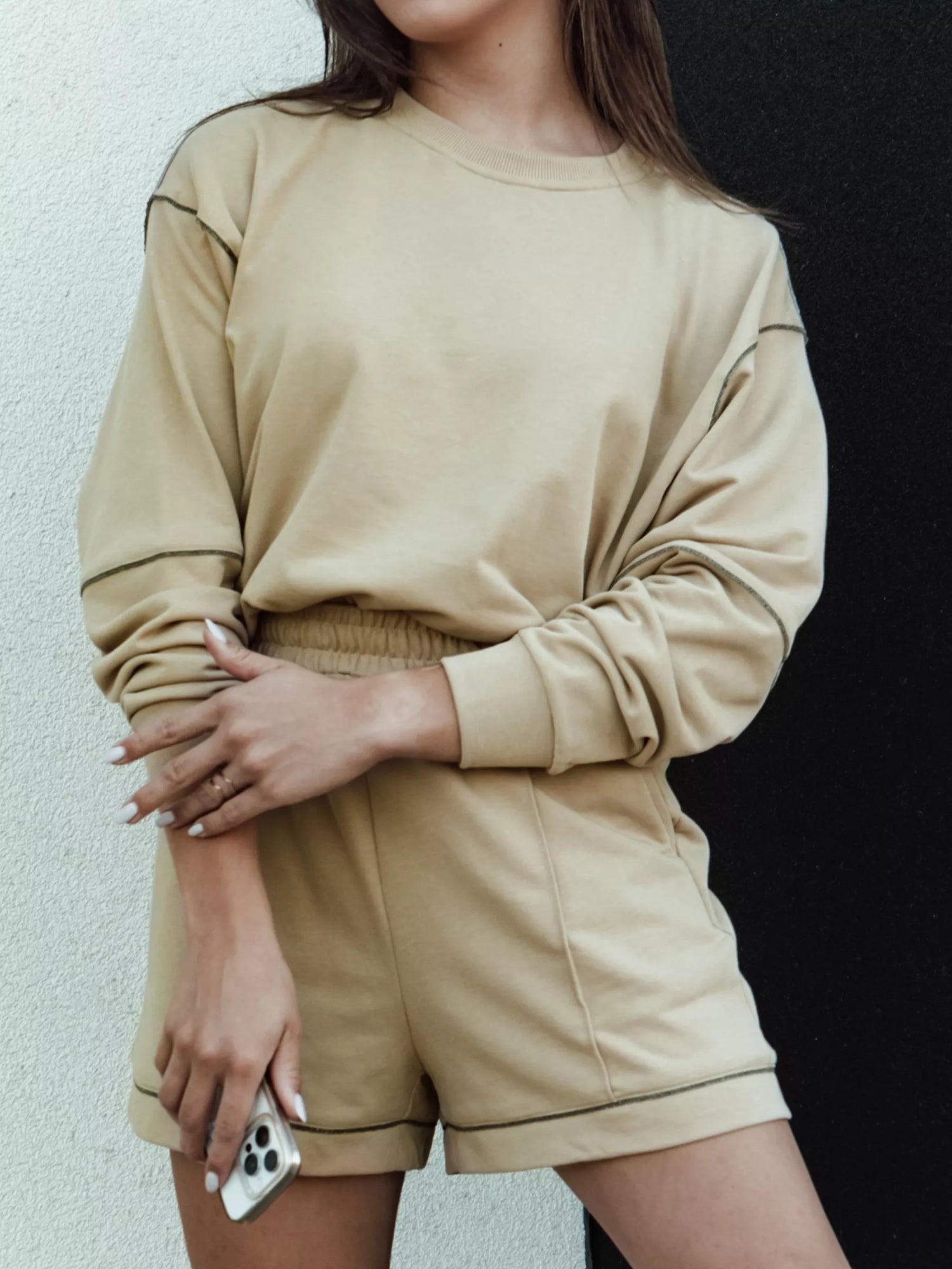 Women's brown suit Megin