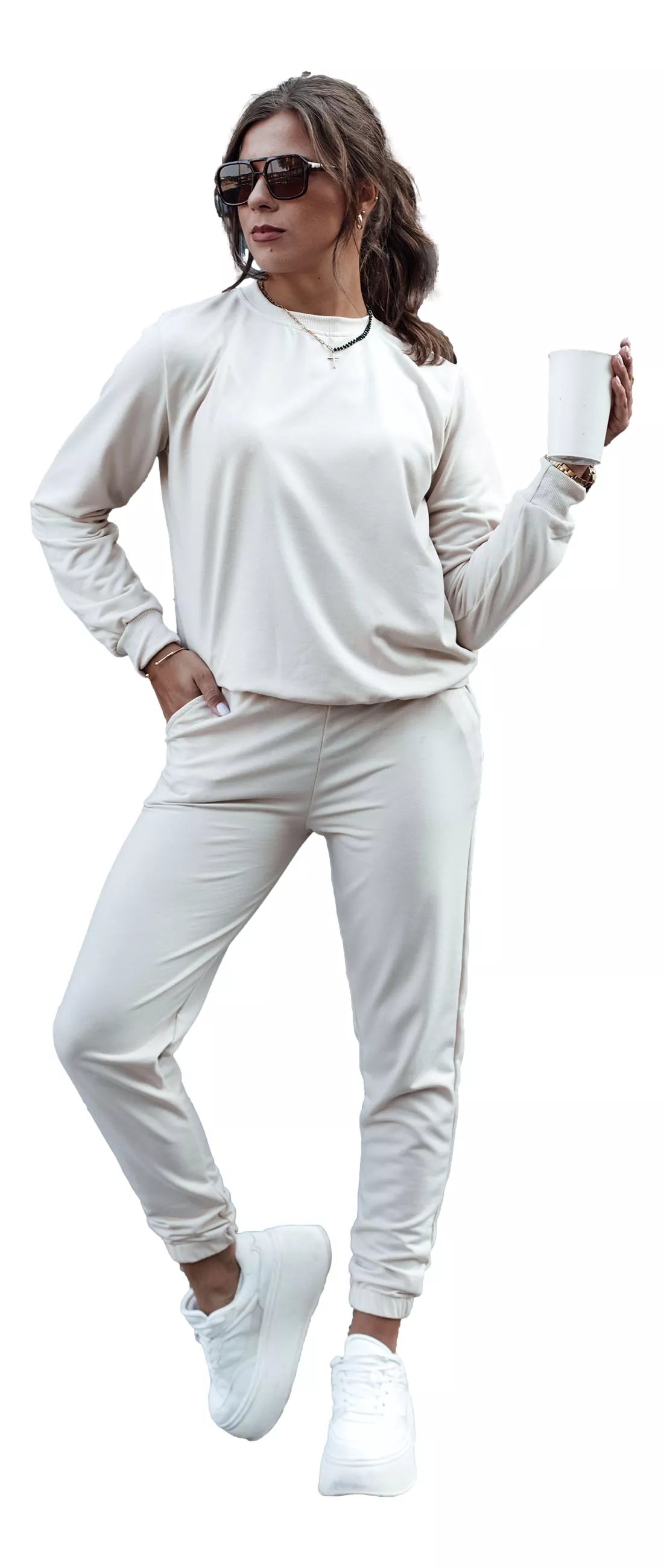 Women's brownish Milin set.