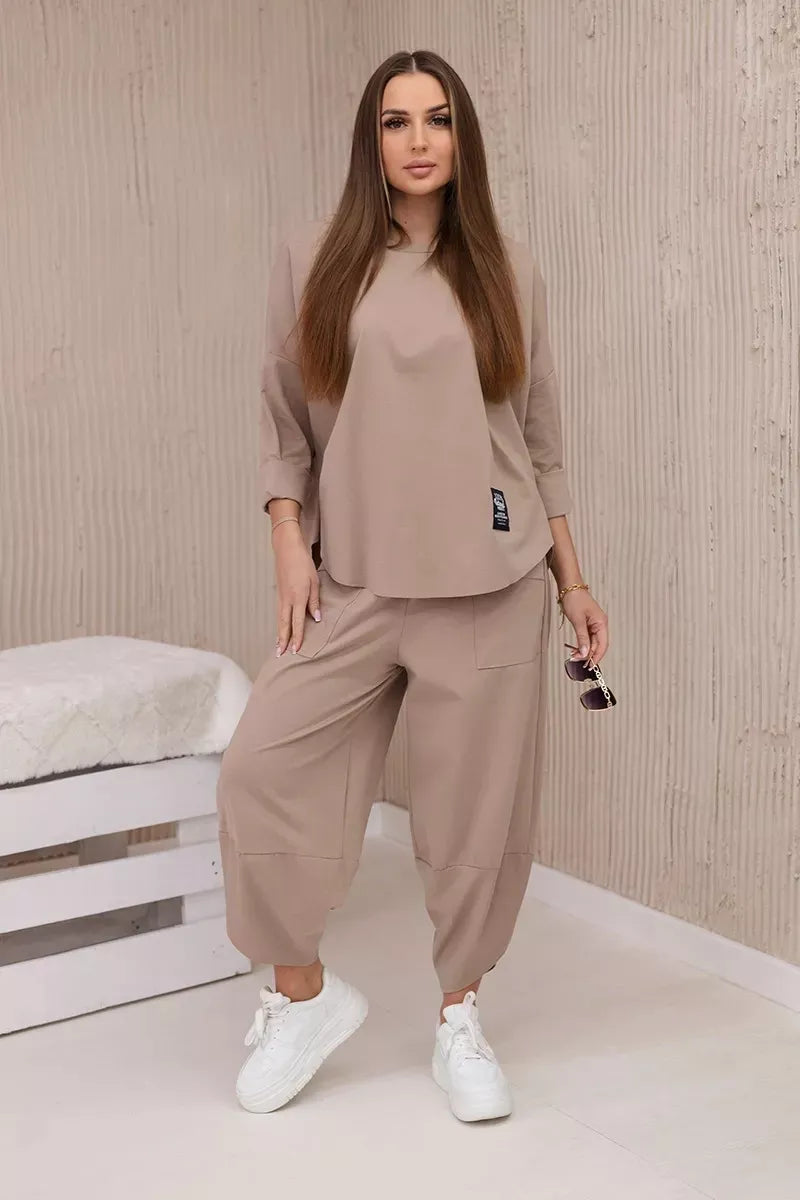 Women's brown suit Soren