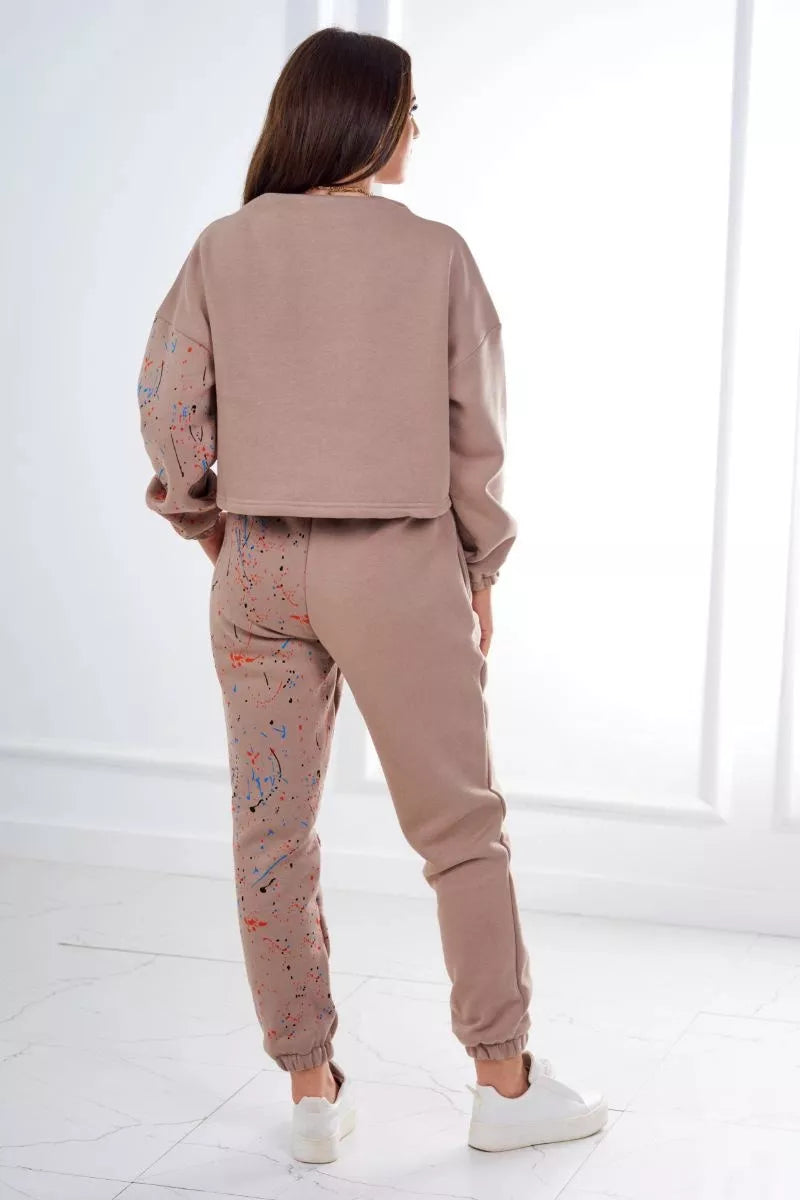 Women's brown Splash set.