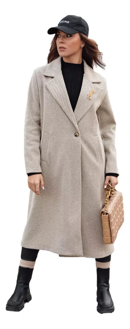 Women's brown coat Abel