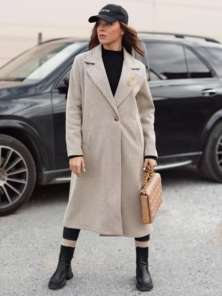 Women's brown coat Abel