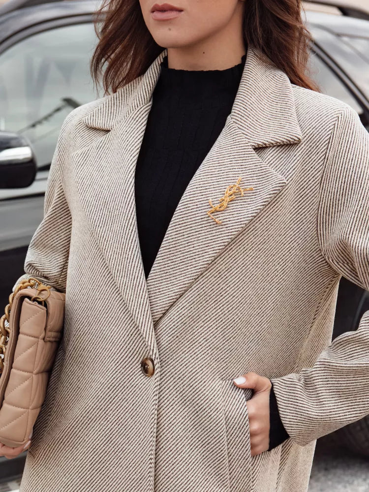 Women's brown coat Abel