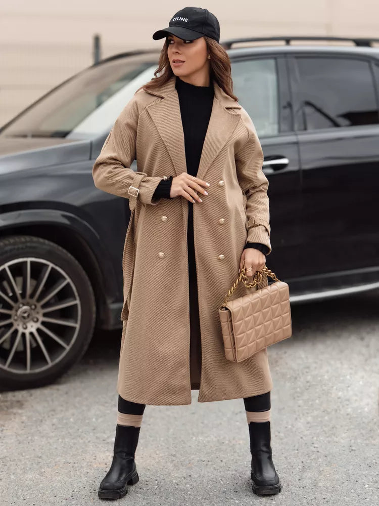 Women's brown coat Cameli