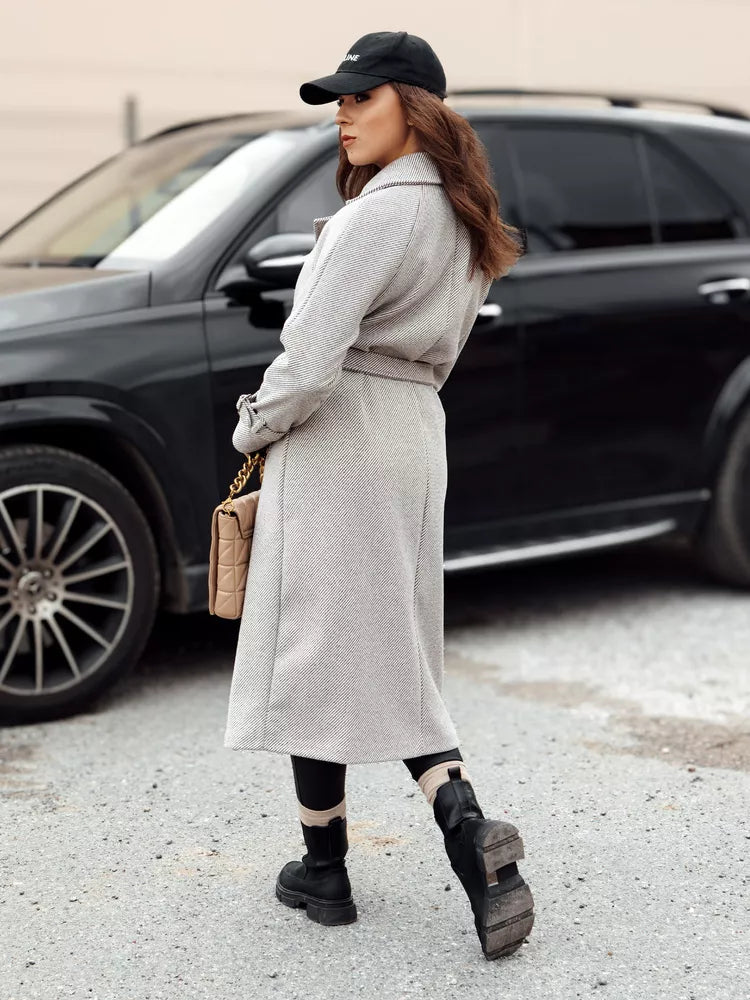 Women's brown coat Cameli