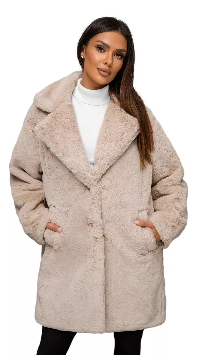 Women's brown coat Klara